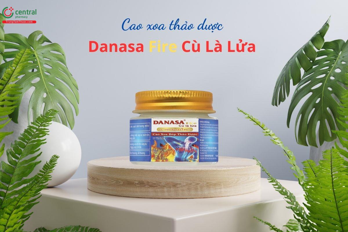 Cao xoa thảo dược Danasa Fire Cù Là Lửa 20g