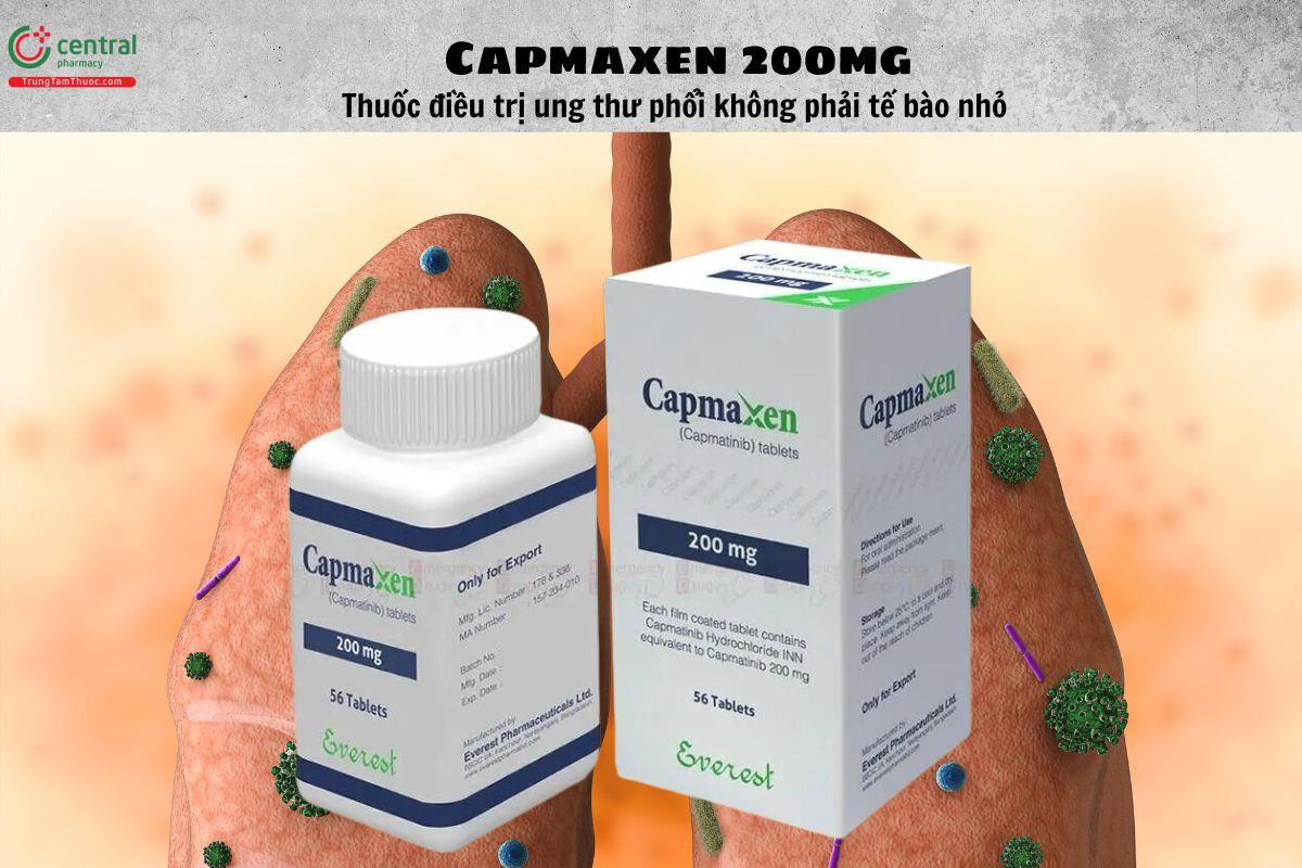 Thuốc Capmaxen 200mg điều trị ung thư phổi không phải tế bào nhỏ