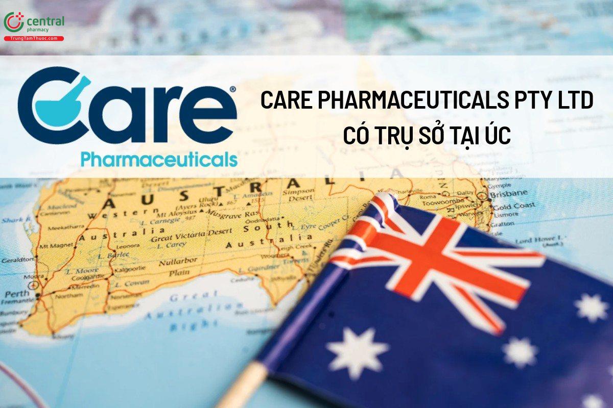 Care Pharmaceuticals Pty Ltd có trụ sở tại Úc