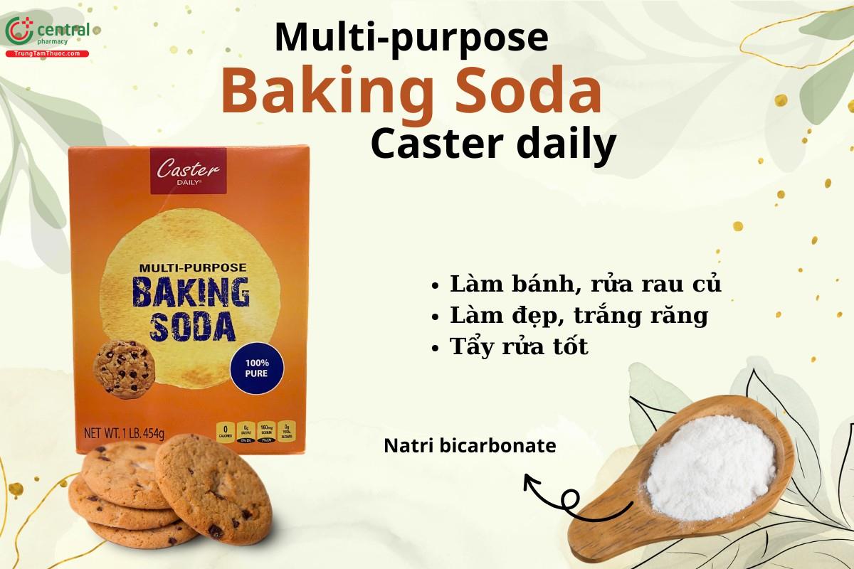 Baking soda Caster daily