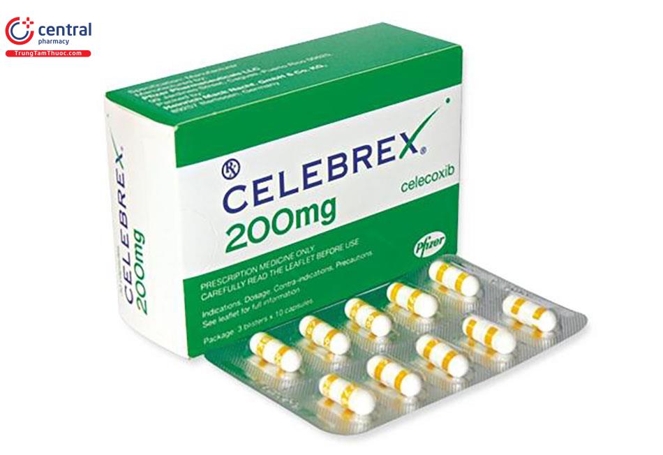 Thuốc chống viêm Celebrex 200mg