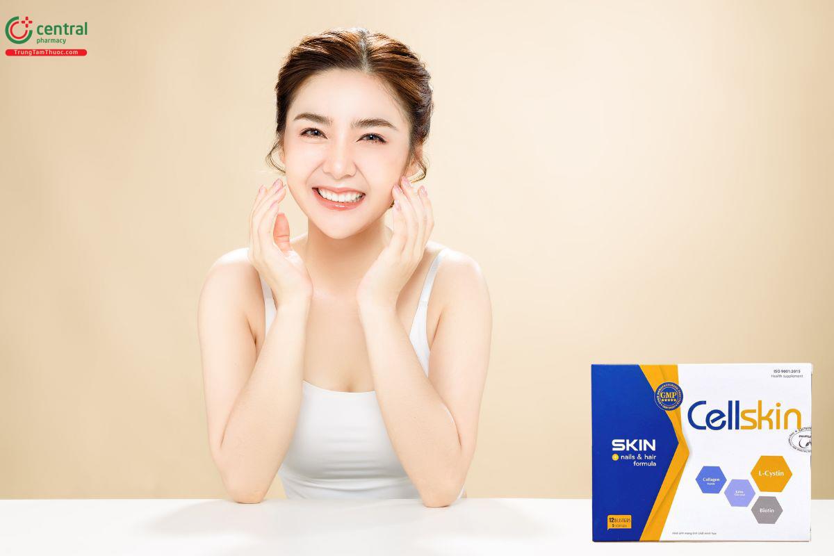 Cellskin giúp da sáng mịn