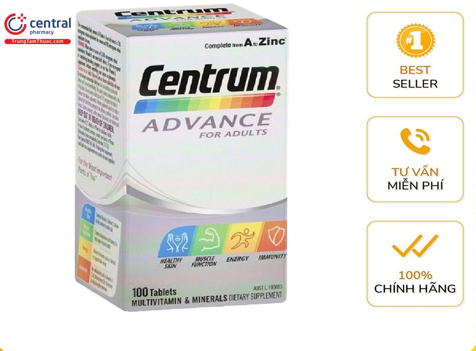 Centrum Advance For Adults nhận được rất nhiều phản hồi tích cực từ người dùng