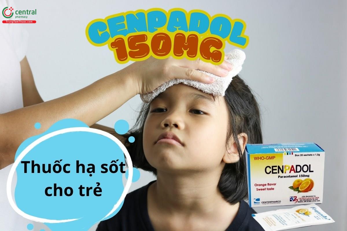 Thuốc hạ sốt Cenpadol 150mg