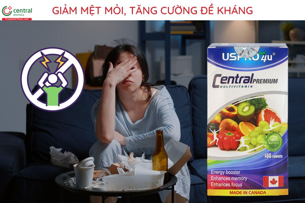 Công dụng của Viên uống Central MultiVitamin Premium