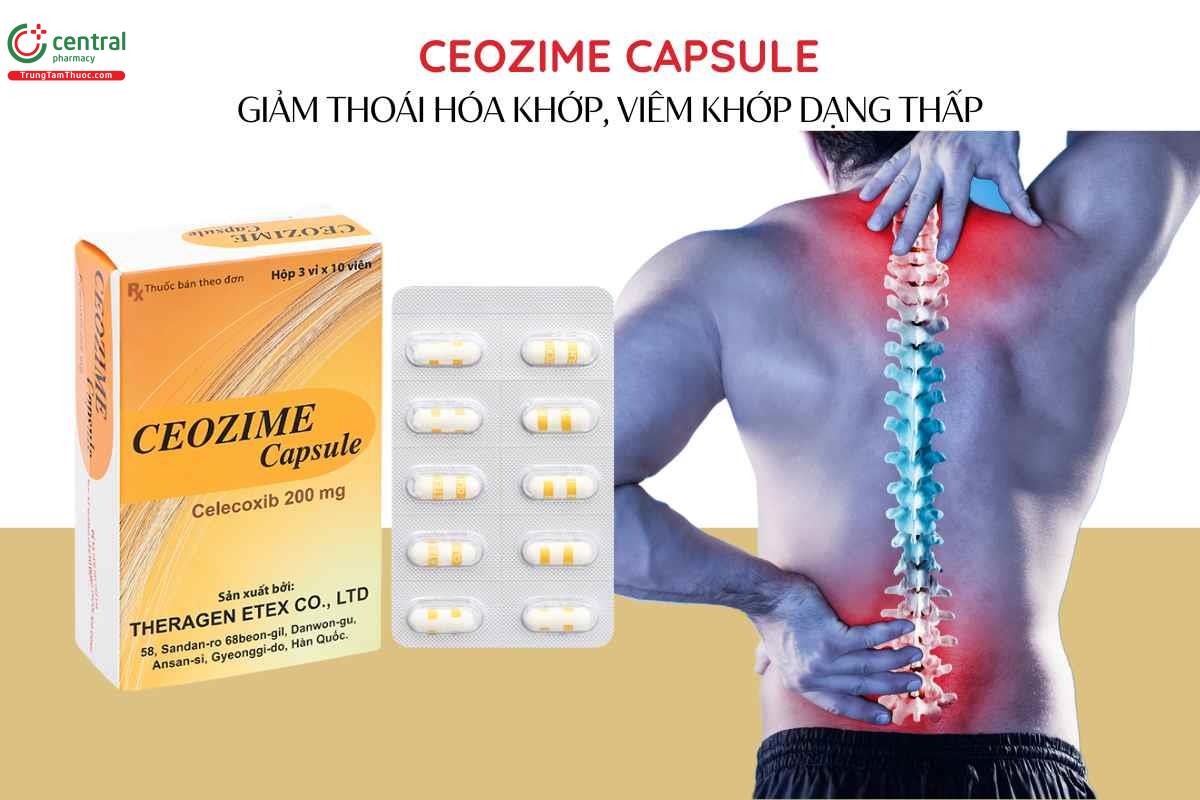 Chỉ định của Ceozime Capsule 200mg