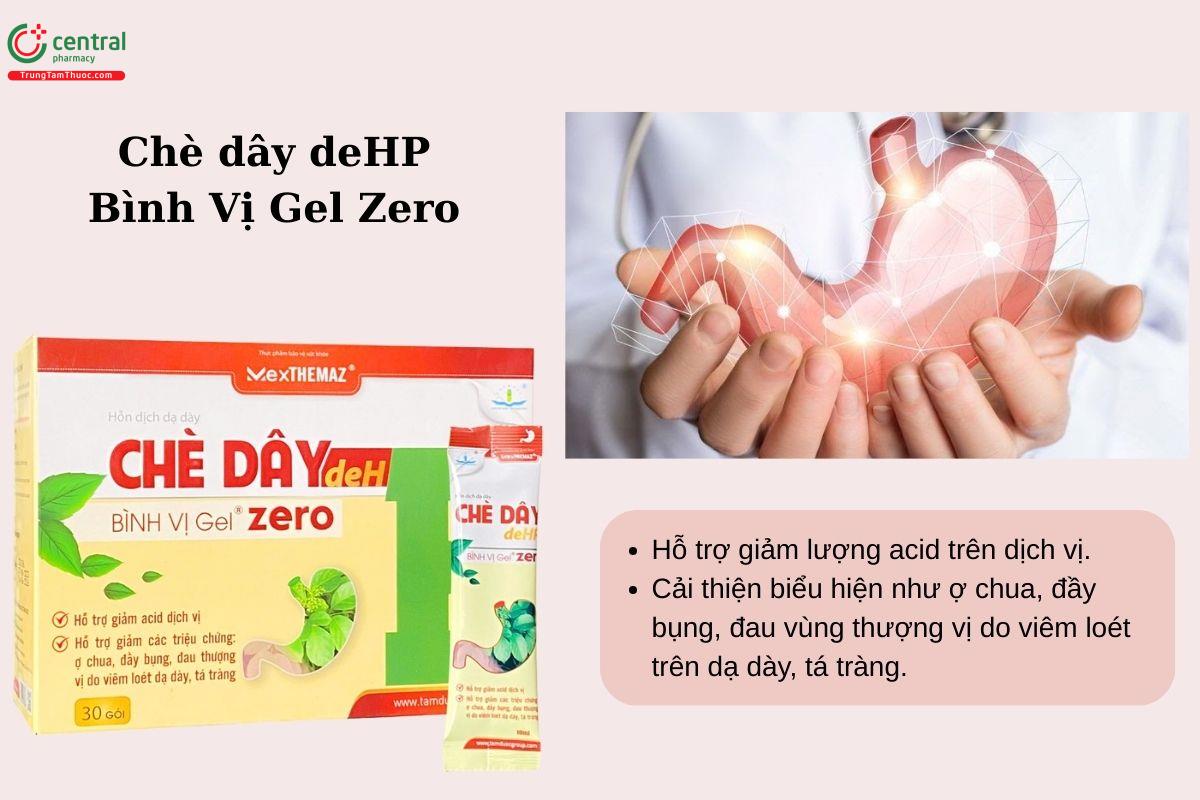 Công dụng của Chè dây deHP Bình Vị Gel Zero