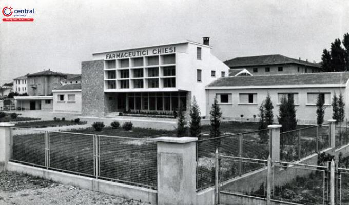Trụ sở đầu tiên của Chiesi Farmaceutici
