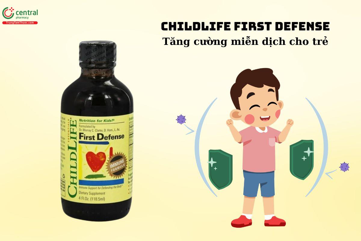 ChildLife First Defense - Tăng cường miễn dịch cho trẻ em