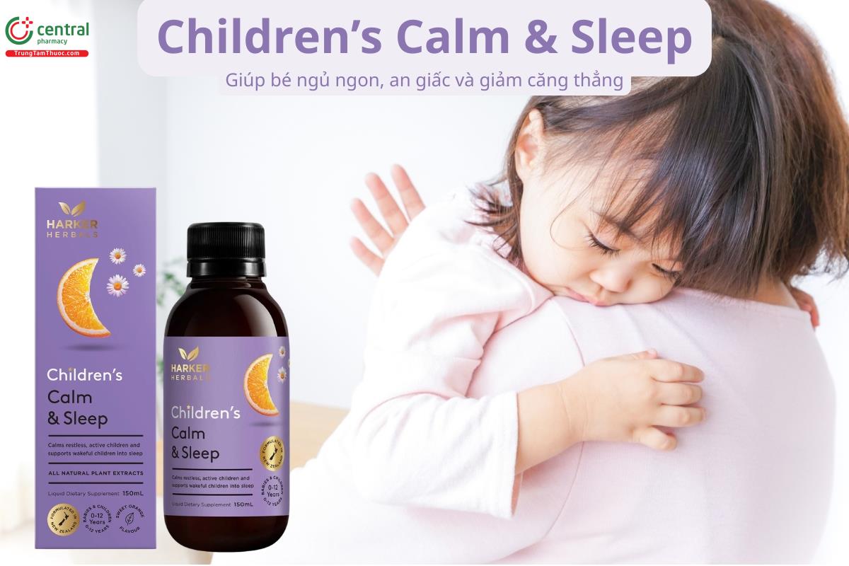 Children’s Calm & Sleep hỗ trợ bé ngủ ngon, an giấc