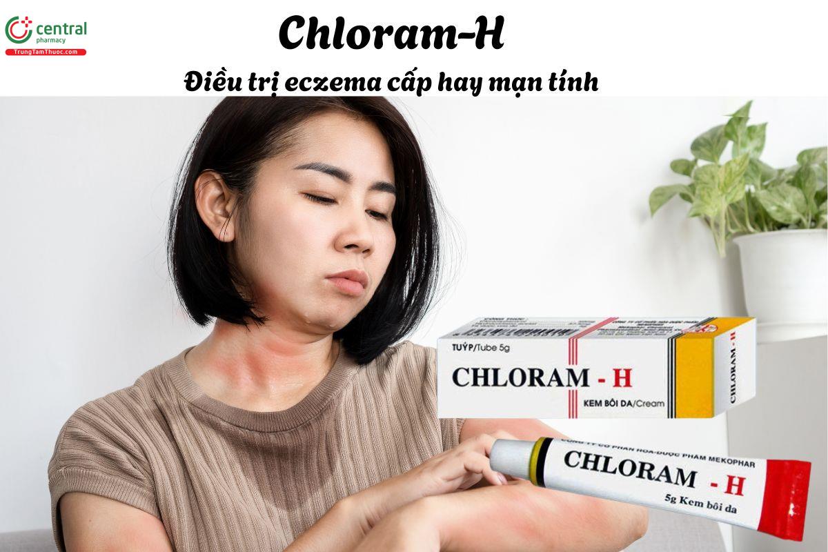 Thuốc Chloram-H - Điều trị tình trạng eczema cấp hoặc mạn tính