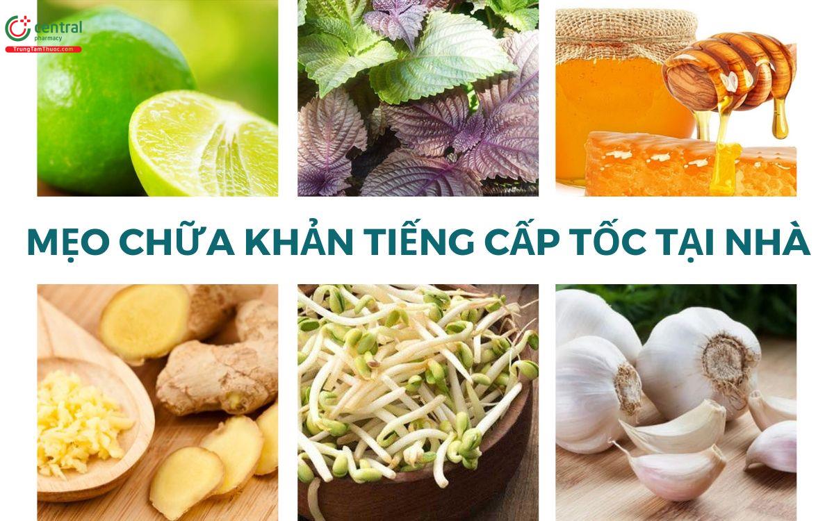 Mẹo chữa khản tiếng cấp tốc tại nhà