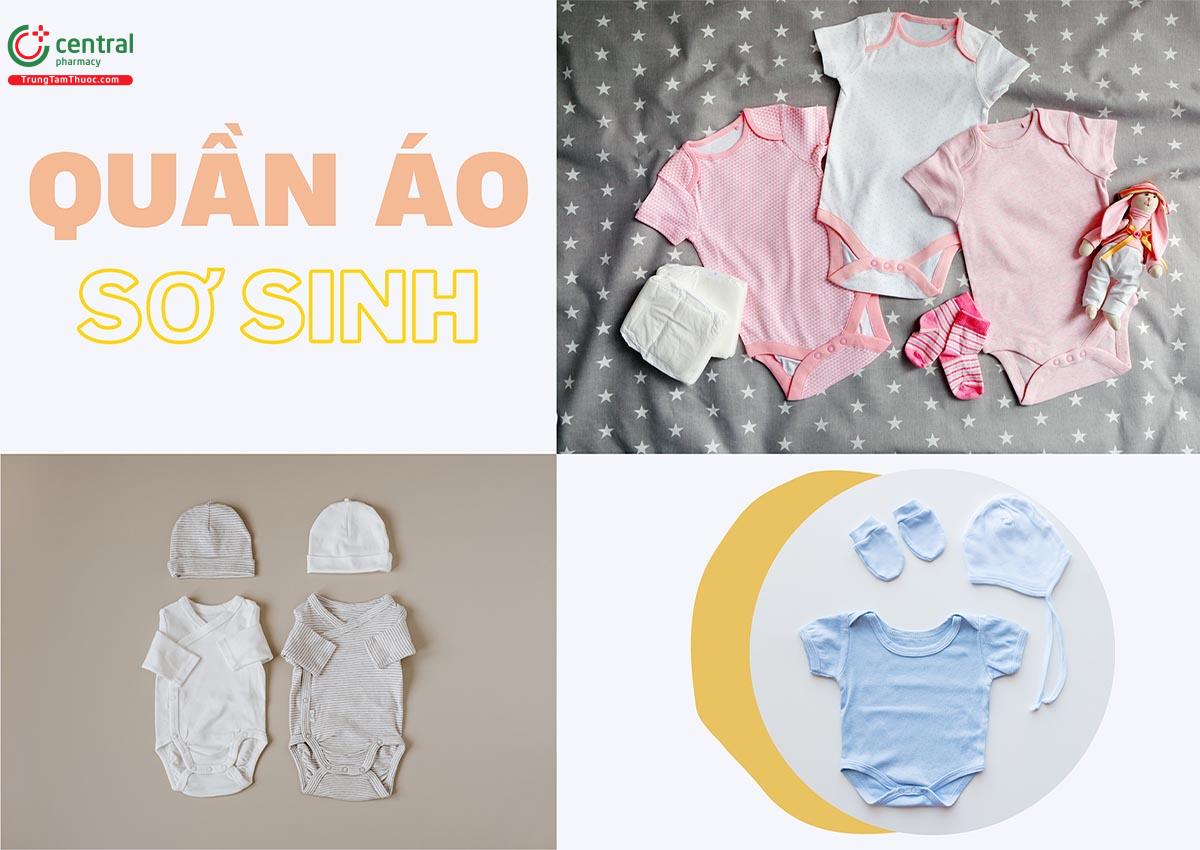 Chuẩn bị quần áo sơ sinh