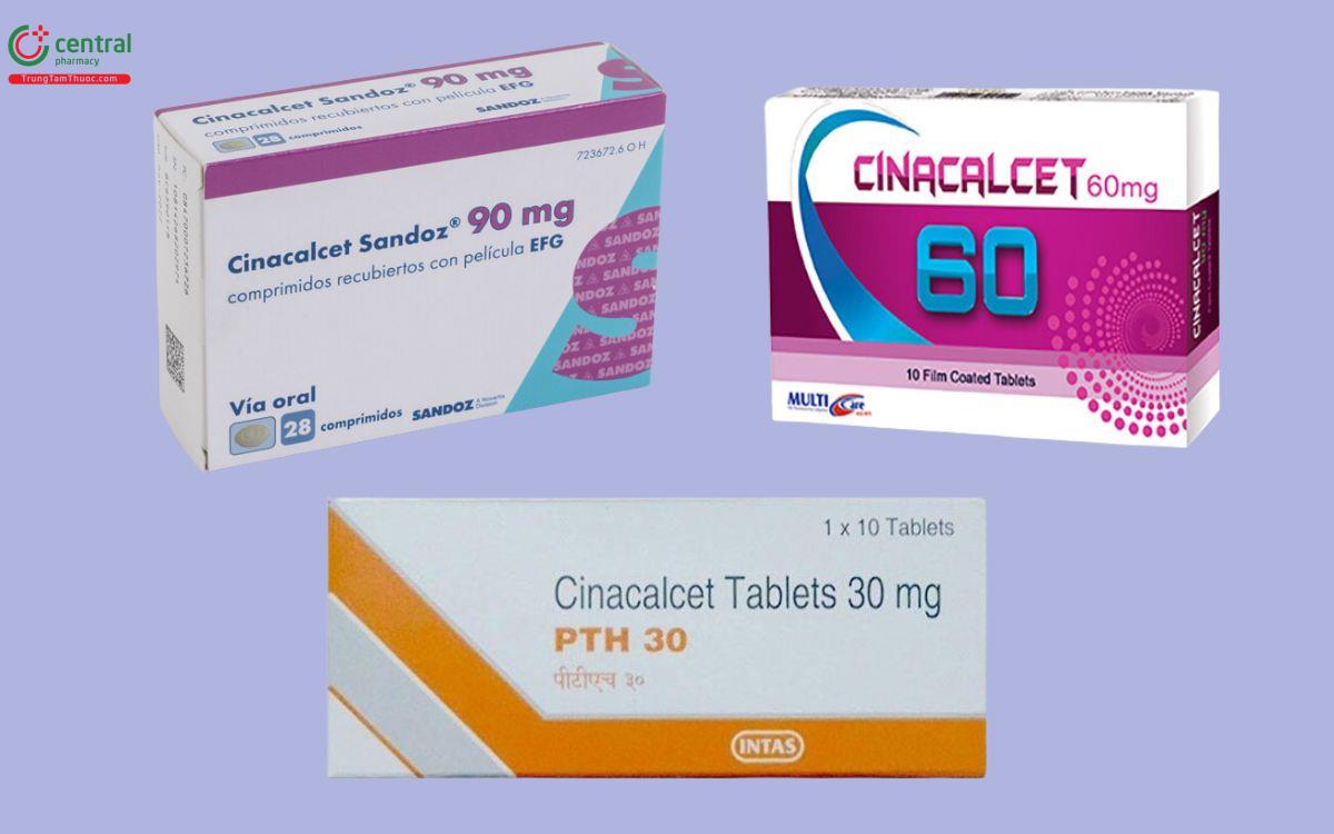 Một số hàm lượng Cinacalcet