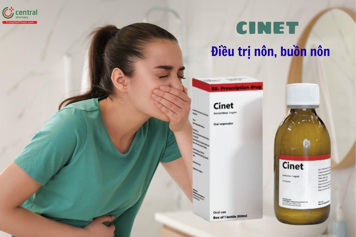 Thuốc Cinet 1mg/ml 200ml - Điều trị chứng nôn, buồn nôn