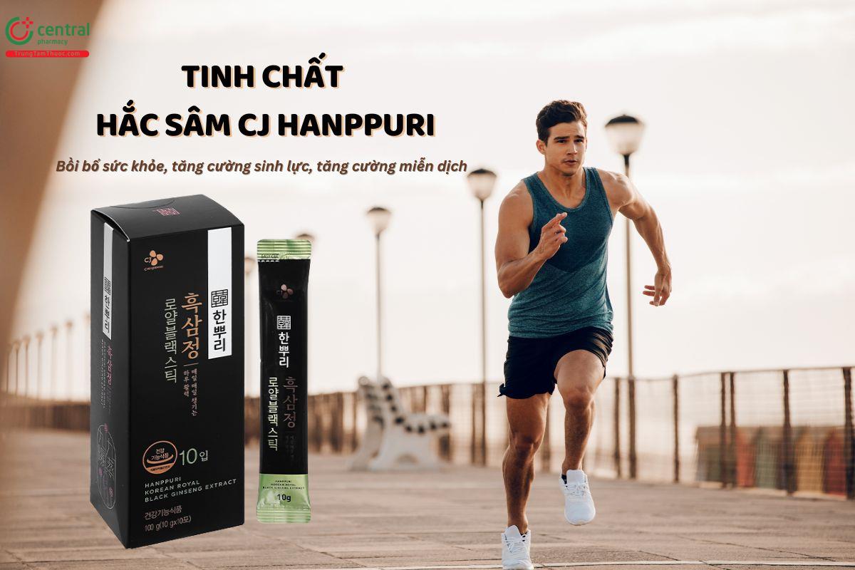 Tinh chất CJ Hanppuri Korean Royal Black Ginseng Extract có công dụng gì?