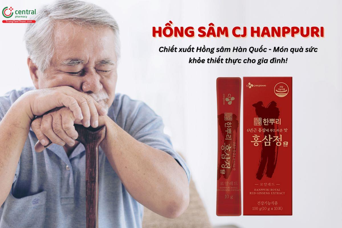 CJ Hanppuri Korean Royal Red Ginseng Extract có công dụng gì?