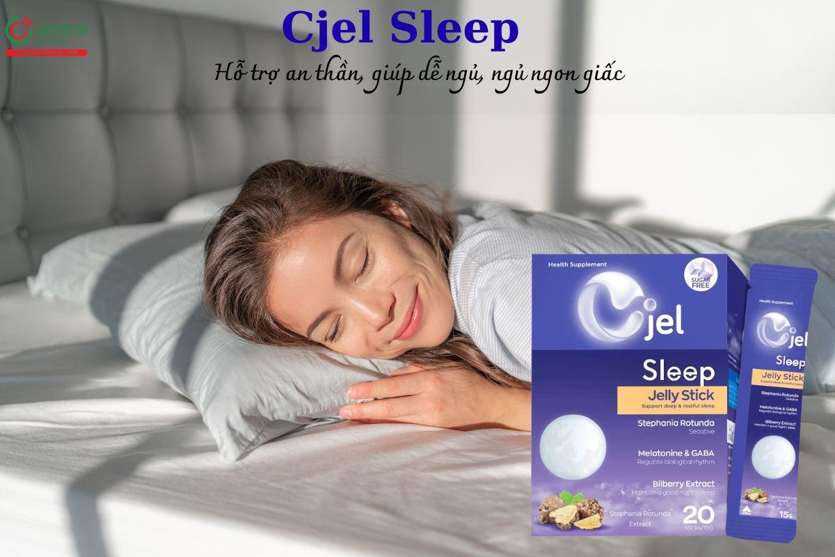 Thạch ăn liền Cjel Sleep - Giúp dễ ngủ, ngủ ngon giấc