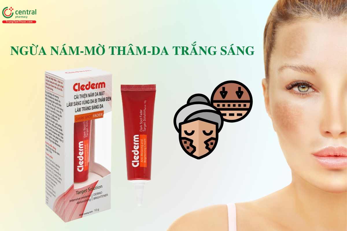 Công dụng Kem bôi Clederm