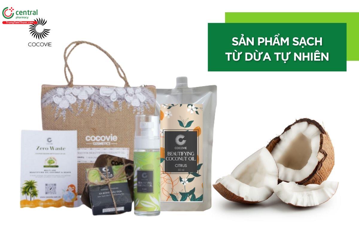 Sản phẩm đa dạng từ tinh hoa dừa Việt