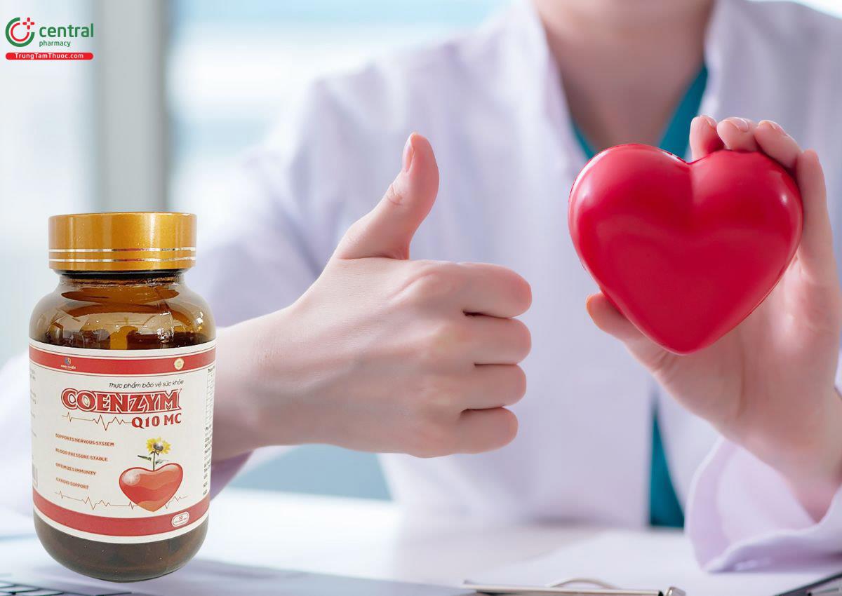 Coenzyme Q10 MC giúp tăng cường sức khỏe tim mạch