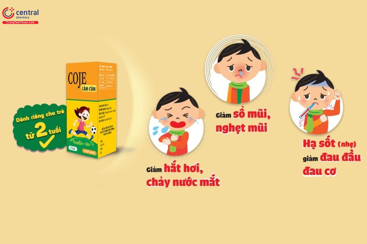 Siro Coje cảm cúm