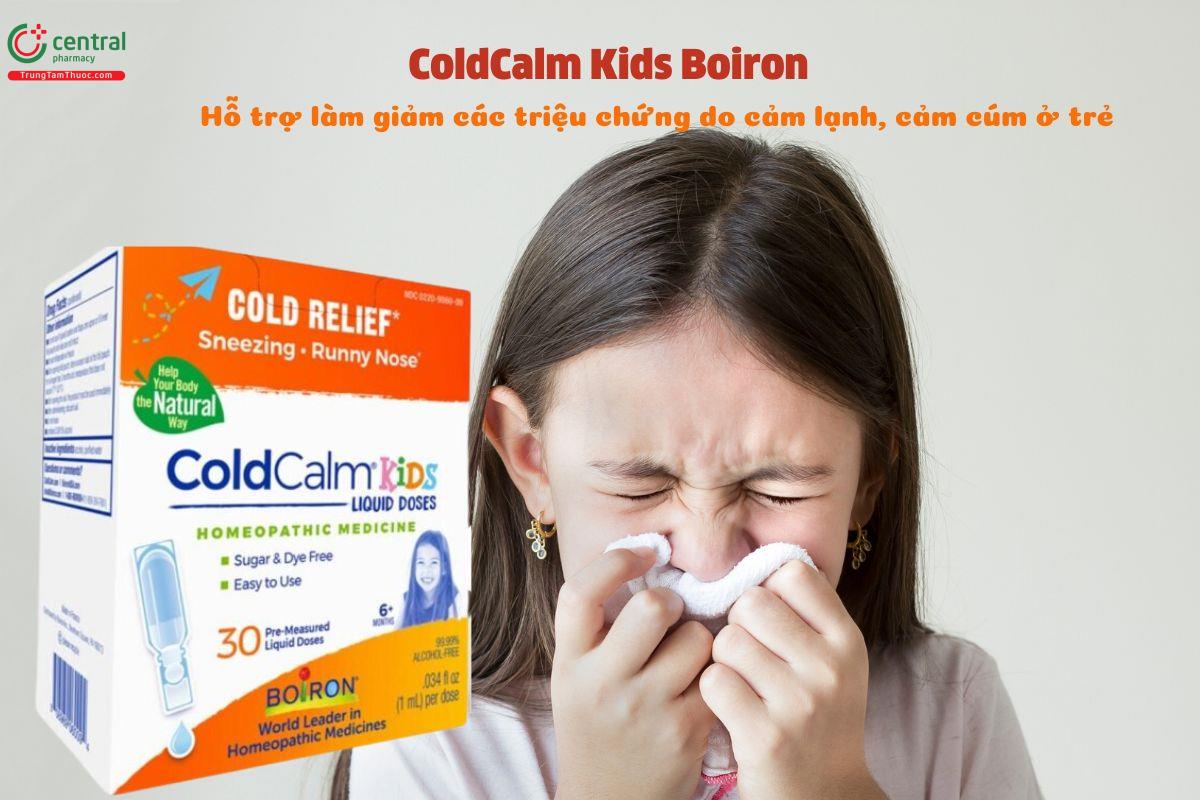 ColdCalm Kids Boiron - Giảm các triệu chứng cảm lạnh, cảm cúm