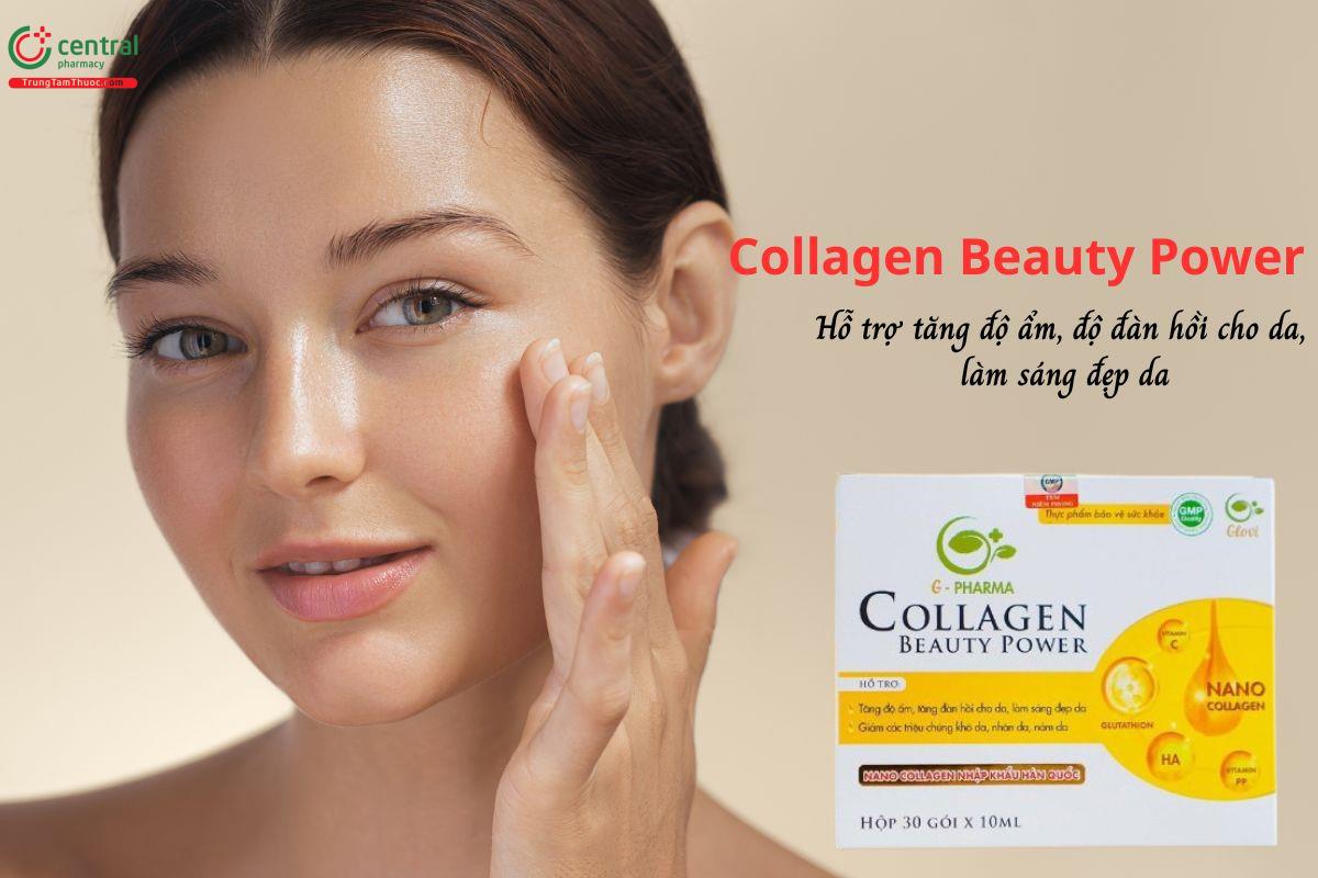 Collagen Beauty Power - Tăng độ ẩm, độ đàn hồi cho da, làm sáng da