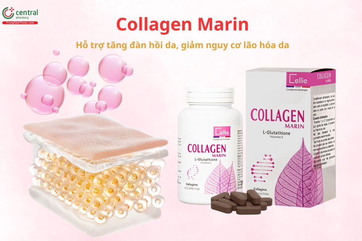 Collagen Marin - Tăng độ đàn hồi cho da, làm đẹp da, giảm lão hóa