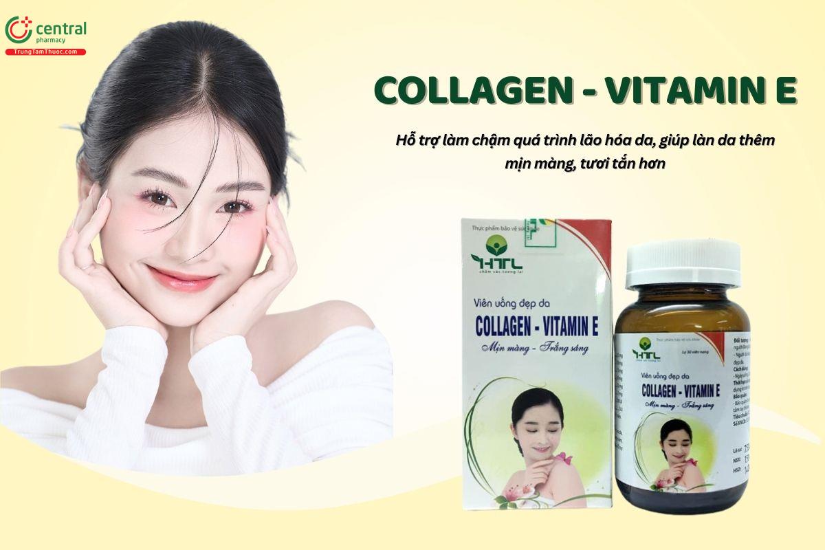 Collagen - Vitamin E HTL ngừa lão hóa da, gìn giữ nét xuân cho phụ nữ