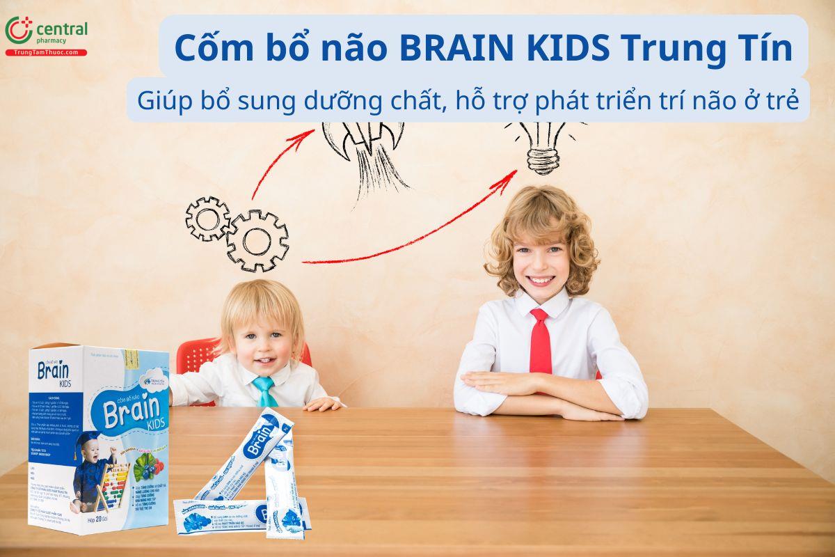 Cốm bổ não BRAIN KIDS Trung Tín Giúp giúp trẻ phát triển não bộ