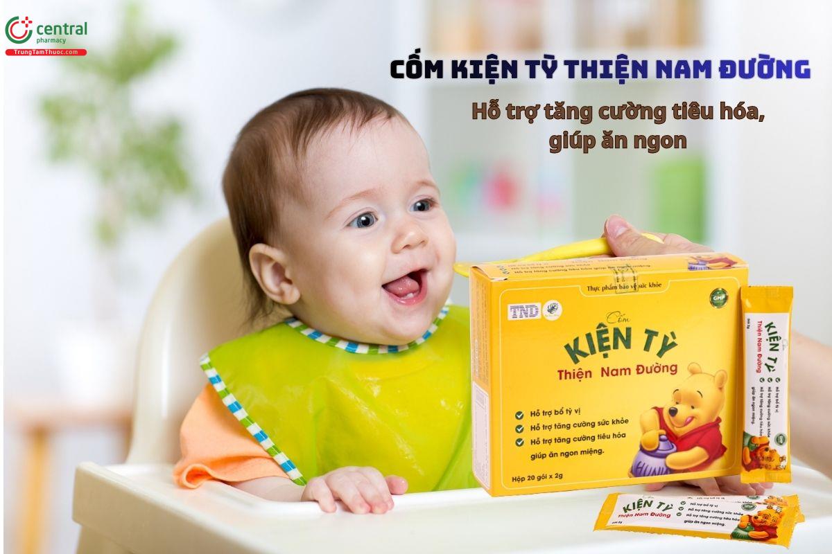Cốm Kiện tỳ Thiện Nam Đường tăng cường tiêu hóa, giúp ăn ngon