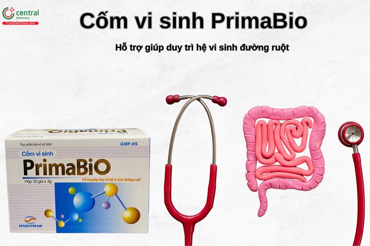 Cốm vi sinh PrimaBio bổ sung vi khuẩn có ích cho đường ruột