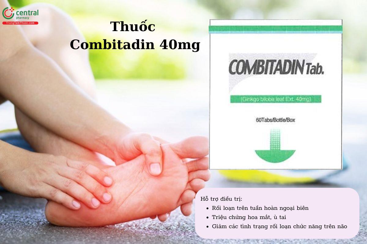 Chỉ định của thuốc Combitadin 40mg