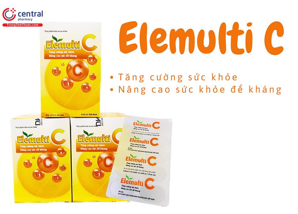 Công dụng của sản phẩm Elemulti C