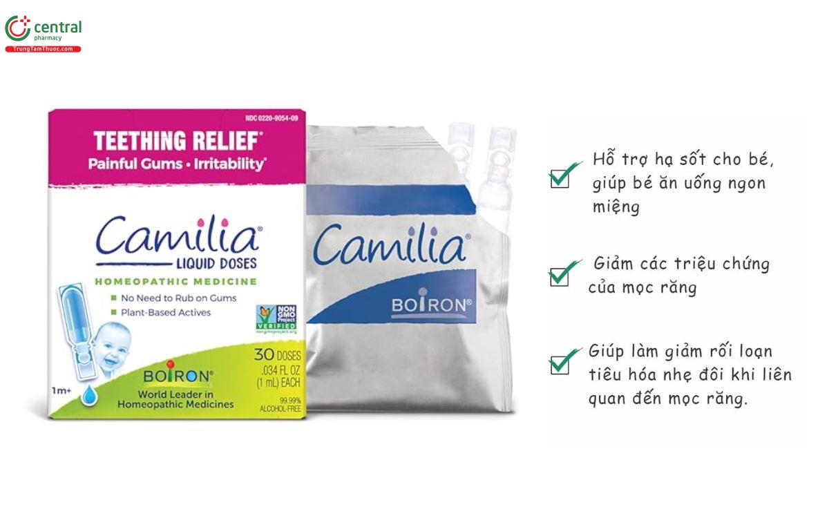 Công dụng của Camilia Boiron