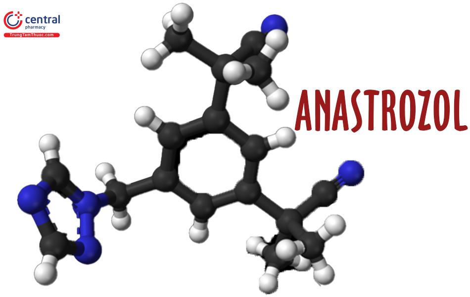 Công thức cấu tạo của Anastrozol
