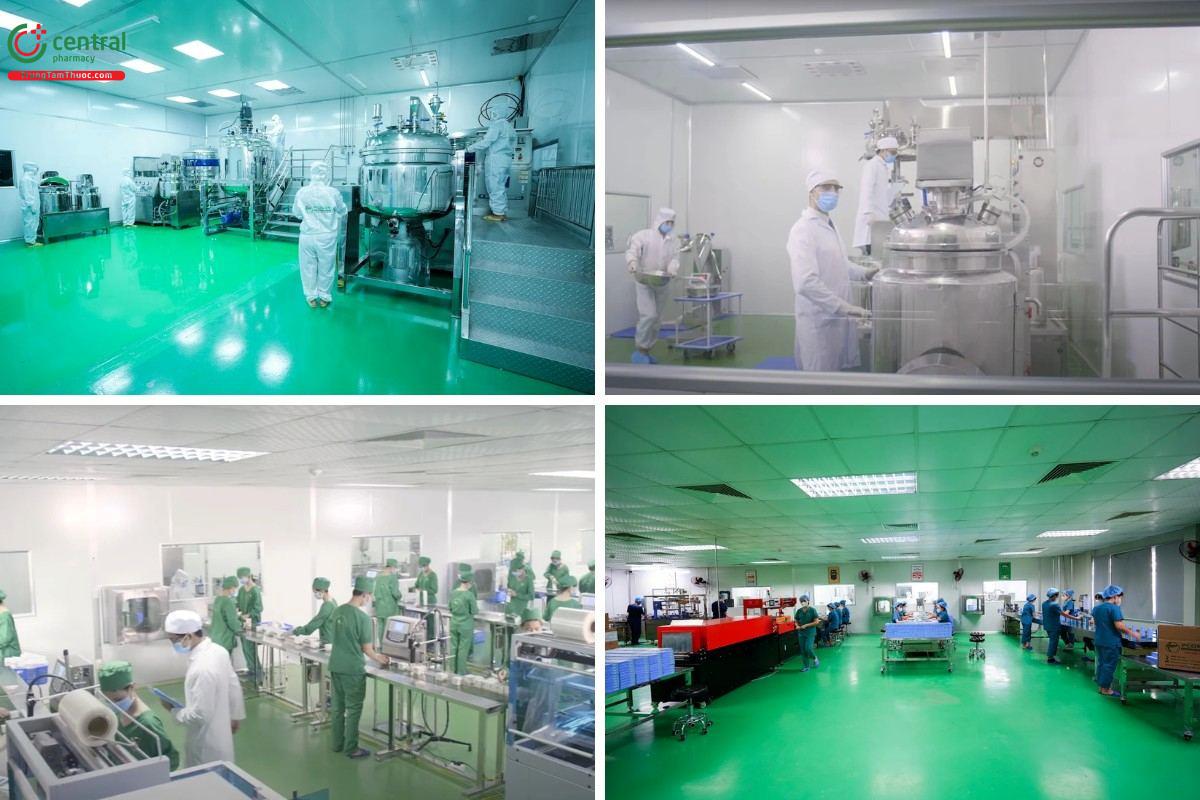 Nhà máy của Công ty cổ phần dược mỹ phẩm PCOS