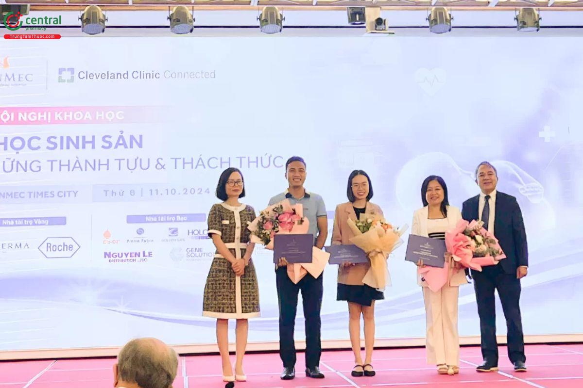 Đồng hành cùng Hội nghị Y học sinh sản Vinmec được tổ chức vào năm 2024.