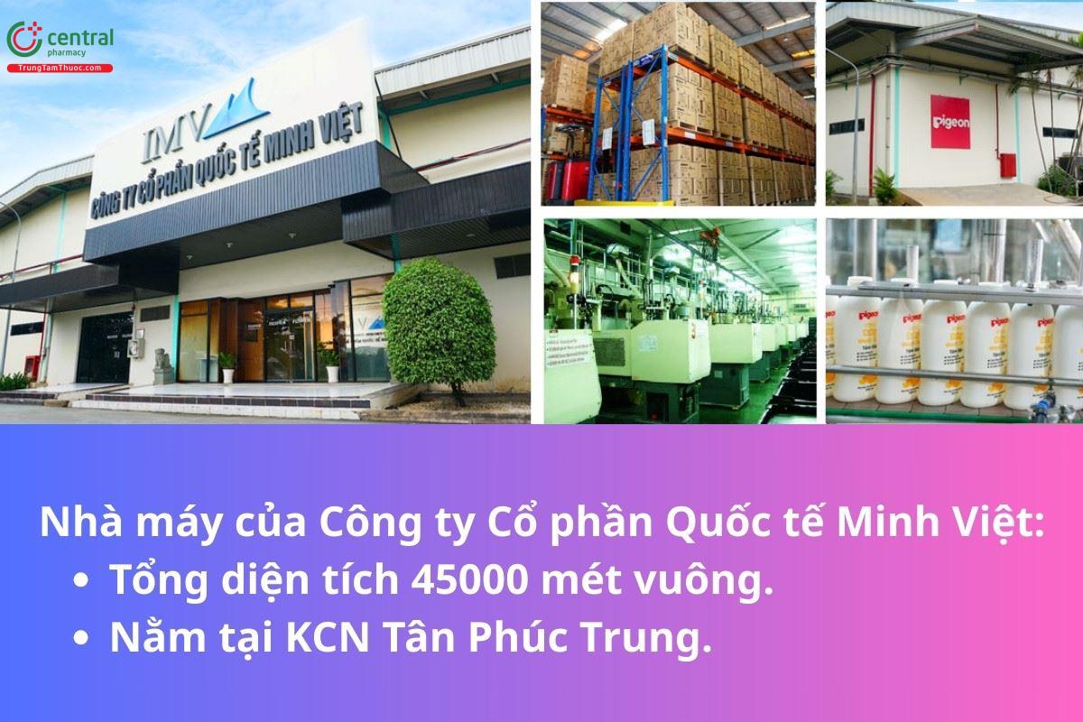 Nhà máy của Công ty Cổ phần Quốc tế Minh Việt