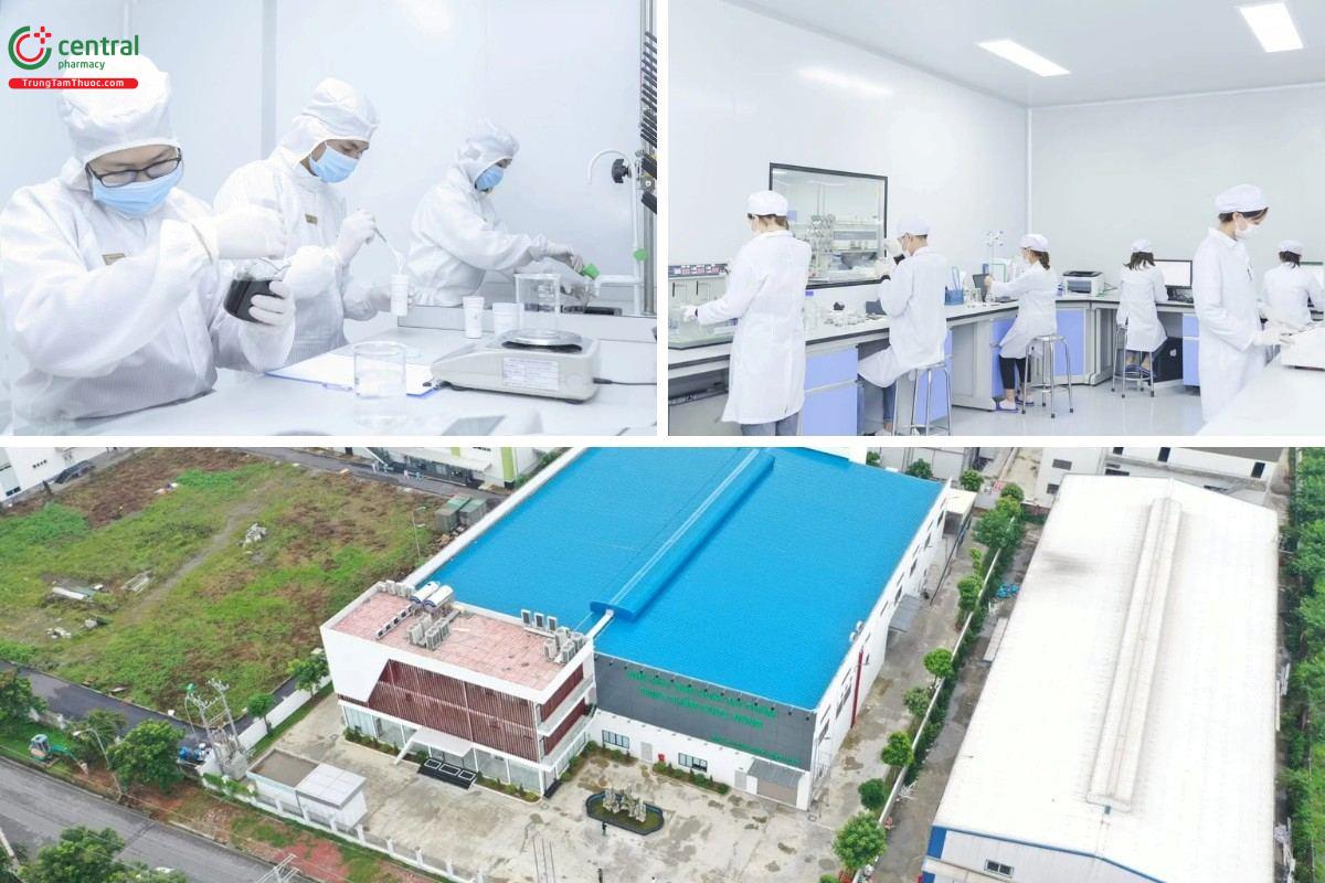 Nhà máy và cơ sở vật chất của Công ty cổ phần tập đoàn dược phẩm Thái Hương