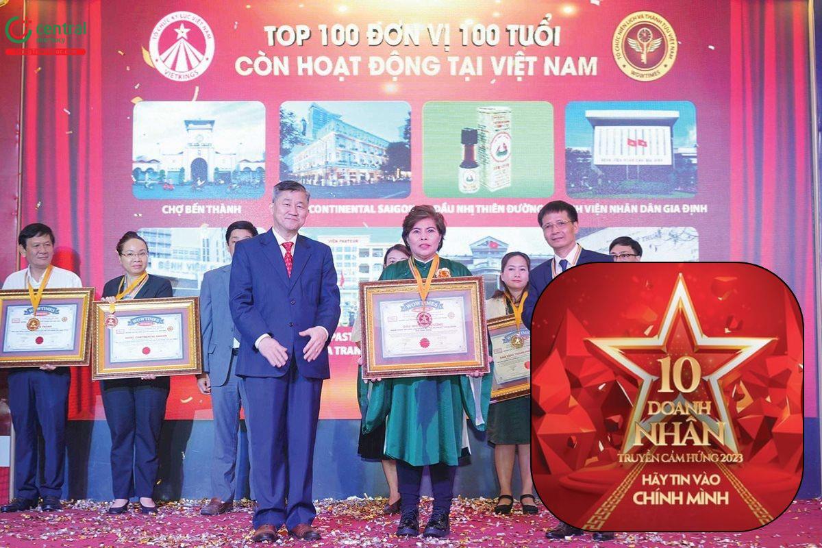 Bà Lê Thị Giàu - Chủ tịch HĐQT Công ty CP Đông Nam Dược Nhị Thiên Đường