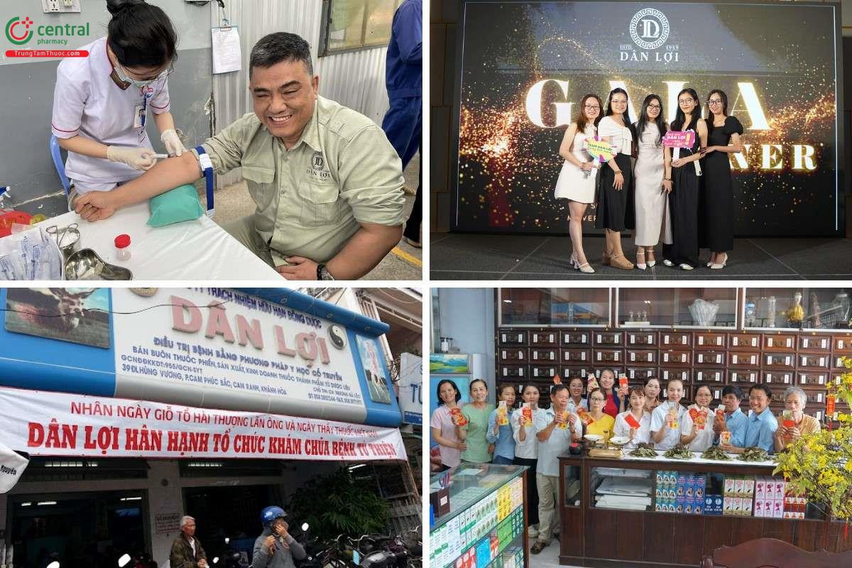 Một số hoạt động của Công ty TNHH Đông Dược Dân Lợi
