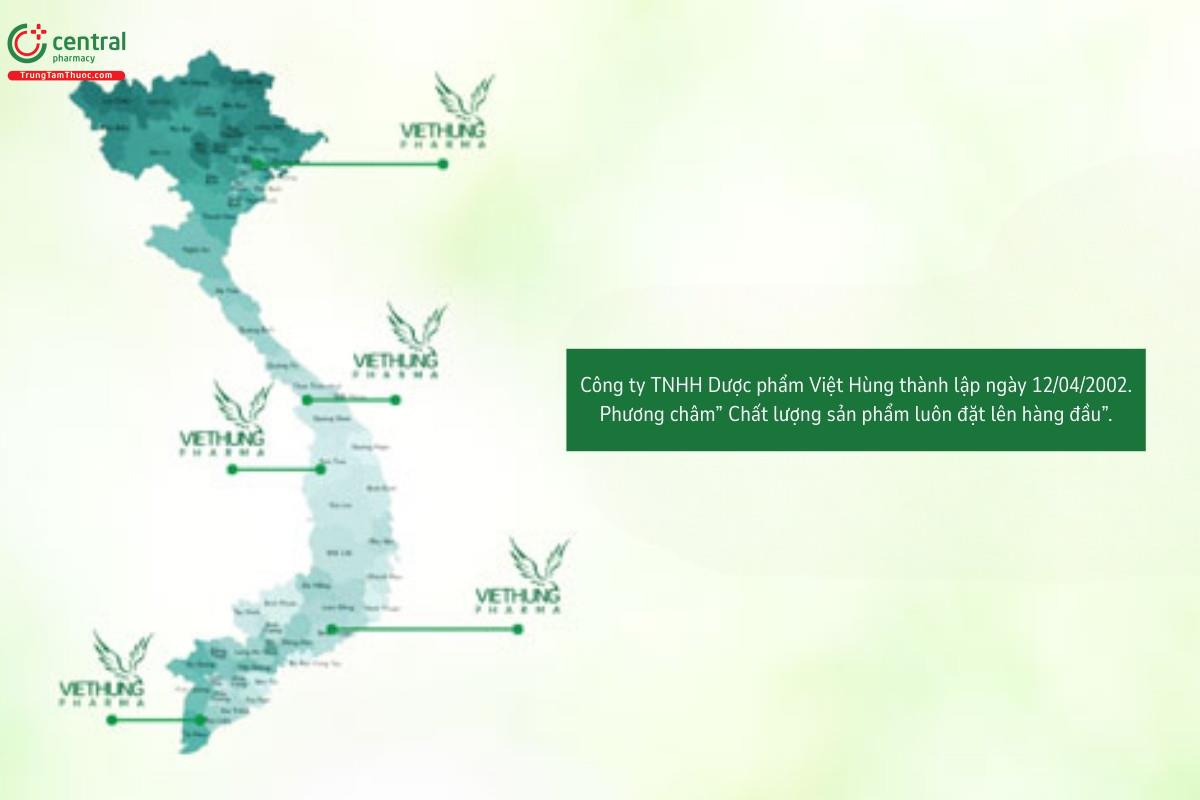 Công ty TNHH Dược phẩm Việt Hùng luôn đặt chất lượng sản phẩm lên hàng đầu 