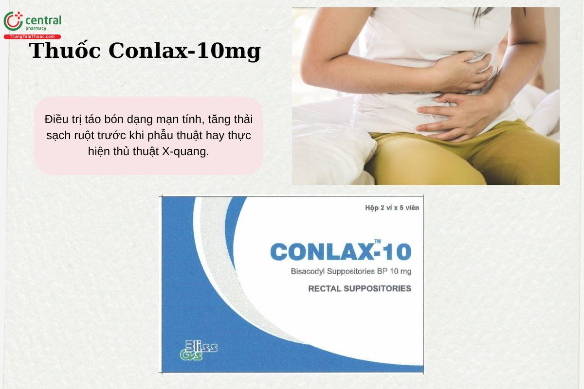 Chỉ định của thuốc Conlax-10mg
