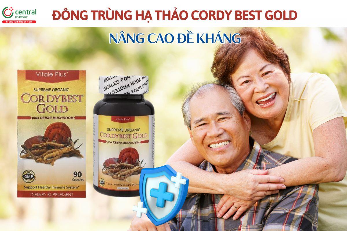 Công dụng Vitale Plus Cordy Best Gold