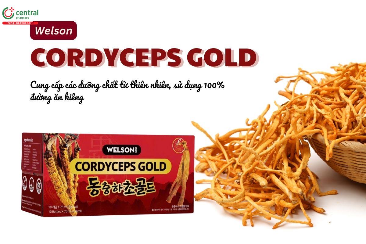 Cordyceps Gold Welson bồi bổ cơ thể, tăng đề kháng, giảm mệt mỏi