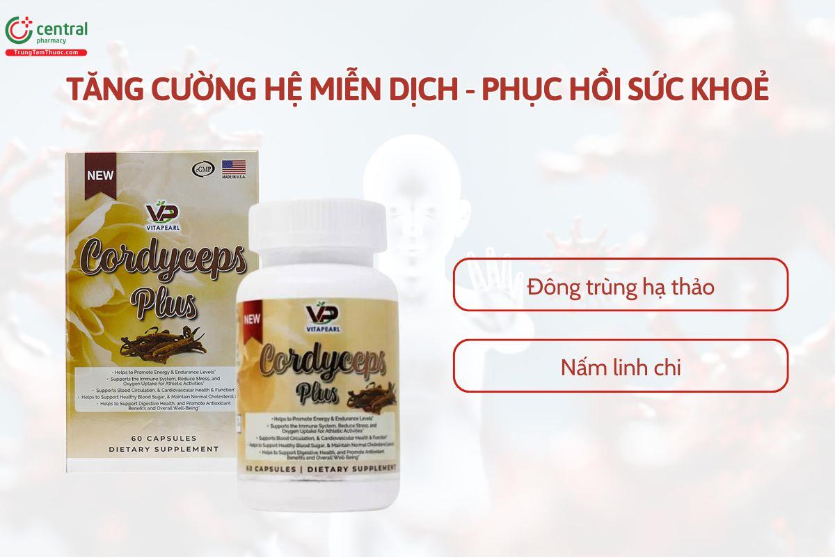 Thành phần Vitapearl Cordyceps Plus 