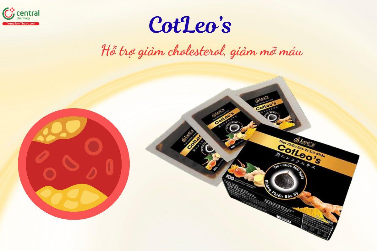 Cao Tỏi đen CotLeo’s hỗ trợ tiêu hóa, giảm mỡ máu, bảo vệ tim mạch