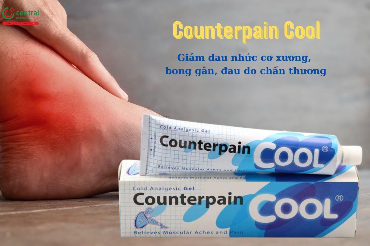 Gel giảm đau lạnh Counterpain Cool - Giảm đau nhức do chấn thương